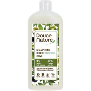 Douce Nature Douchegel & shampoo olijf bio 1000ml