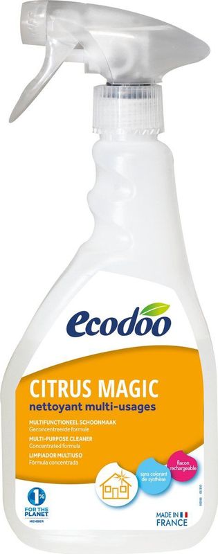Ecodoo - Schoonmaakmiddel - Citrus - Geparfumeerd - Drievoudige Werking