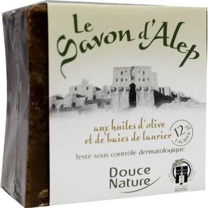 Handzeep - Aleppo - Blok - 12% - Ingrediënten: Sodium Olivate, Aqua, Glycerin