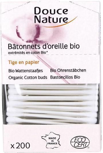 BIO Wattenstaafjes - Biologisch Afbreekbaar - 200 Stuks