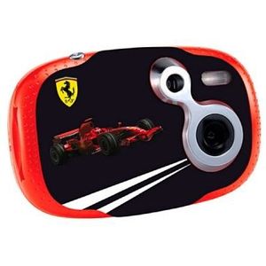 Lexibook DJ030FE - Ferrari digitale camera (1.3 megapixel, 3,6 cm (1,4 inch) met beeldweergave, kleurenscherm en met flits)