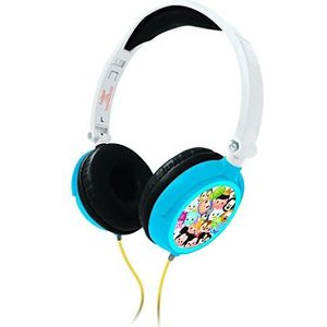 Lexibook Disney Tsum Tsum Mickey Stereo Hoofdtelefoon, kinderen veilig, opvouwbaar en verstelbaar, Blauw/Wit, HP010TT.