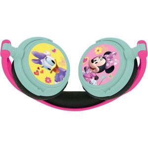 Lexibook - HP010MN - Stereohoofdtelefoon - Roze/Groen - Kinderen Veilig Volume