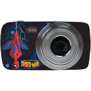 Lexibook DJ029SP Spider-Man digitale camera, 8 megapixels, 4,6 cm (1,8 inch) display, 4-voudige optische zoom, rood