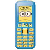 Lexibook - GSM20DES Lexibook Universal Me Lelijk en Smerig Minions Mobiele Telefoon 2G, Dual SIM, Camera, Oplaadbare Batterij, Geel/Blauw, GSM20DES