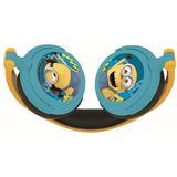 Lexibook, Verschrikkelijke Ikke Minions, Stereo hoofdtelefoon, kinderen veilig volume, opvouwbaar en verstelbaar, geel/zwart, HP010DES
