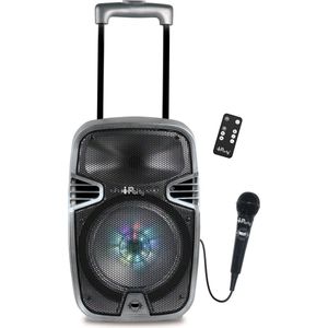 Lexibook Draagbare Bluetooth Trolley Speaker met karaokemicrofoon - iParty