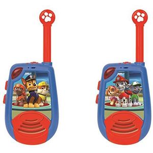 LEXIBOOK Paw Patrol twee walkie-talkies tot twee kilometer met riemclip