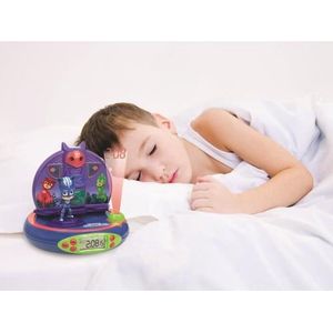 LEXIBOOK - PYJAMASQUES - Radio Wekker Projector Kind