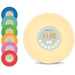 DecotechÃ‚Â® Sunrise Color Wearmklok