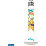 Lexibook - iParty - Karaoke Microfoon - Wit/Blauw - Bluetooth® - 5W