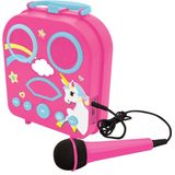 Lexibook - BTC050UNI - Draagbare Karaokeset - Unicorn - Bluetooth® - Compact
