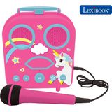 Lexibook - BTC050UNI - Draagbare Karaokeset - Unicorn - Bluetooth® - Compact