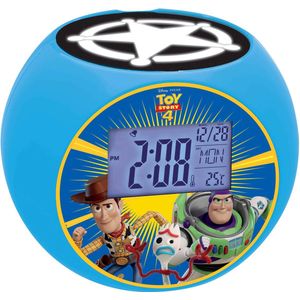Toy Story - Wekkerradio met Projector - Ronde - LCD-Scherm - FM-Radio