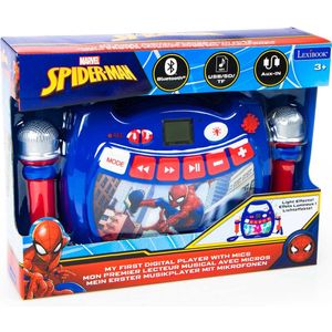 Spiderman Karaokeset met microfoons .