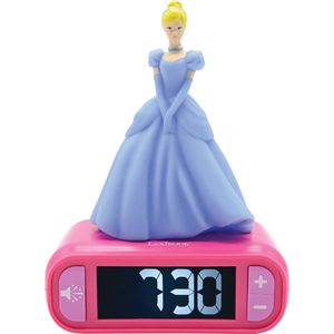 Princess 3D Wekker met nachtlampje en geluiden - RL800DP