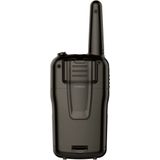 Lexibook 8km Walkie-talkies, digitaal geluid, indoor en outdoor communicatiespel, riemclip, zwart, TW58