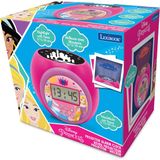 Speelgoed - Ronde Projectiewekker - Blauw - LCD - Met Timerfunctie