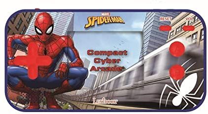 Lexibook - Spider-Man - Draagbare Console - Blauw/Rood - 150 Spellen - LCD-kleurenscherm