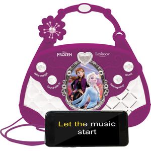 Lexibook - K102FZ - Muziektas - Paars/Blauw - Met Microfoon en Lichteffecten