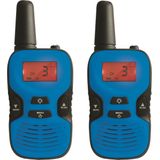 Lexibook - TW43 - Portofoon - Blauw/Zwart - Oplaadbaar - 5 km Bereik