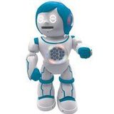 Lexibook Powerman Kid RoB90DE Pedagogische en tweetalige Duits/Engelse robot, lopend sprekend dansend zingend speelgoed, STEM programmeerbaar vertellen maken van verhalen
