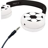 2 In 1 BluetoothÃ‚Â® en bekabelde opvouwbare hoofdtelefoons met het veilige volume van kinderen en voetbalontwerp