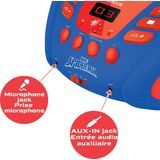 Lexibook - Spider-Man - Bluetooth CD-Speler - Blauw/Rood - Draagbaar