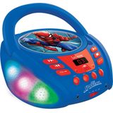 Lexibook - Spider-Man - Bluetooth CD-Speler - Blauw/Rood - Draagbaar