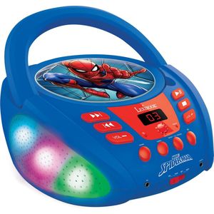 Lexibook - Spider-Man - Bluetooth CD-Speler - Blauw/Rood - Draagbaar