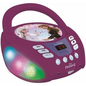 Lexibook Frozen Bluetooth CD-speler - Muziekspeler - Lichteffecten - Roze