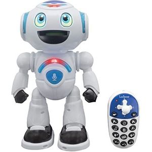 Lexibook ROB25DE Powerman Master interactieve speelgoedrobot, die in het hoofd leest, speelgoed voor kinderen, dansen, speelt muziek dier, quiz STEM programmeerbare afstandsbediening, robot junior