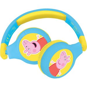 Lexibook - Peppa Pig - Koptelefoon - Geel/Blauw - Bluetooth en Kabel