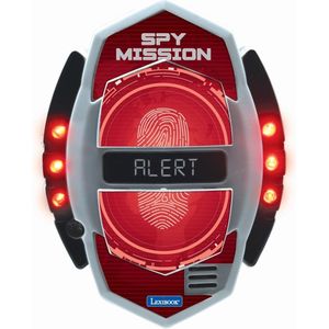 Lexibook, Spy Mission, Bewegingsmelder met alarm, lichteffecten, detector tot 30 centimeter, zwart/rood, RPSPY05