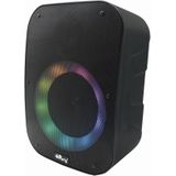 Lexibook IParty Audio Bluetooth®, met lichteffecten, microfoon, Oplaadbare batterij, Zwart, K8210