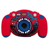 Lexibook Spiderman Kindercamera, foto- en videofunctie, games, 32 GB SD-kaart inbegrepen - DJ080SP