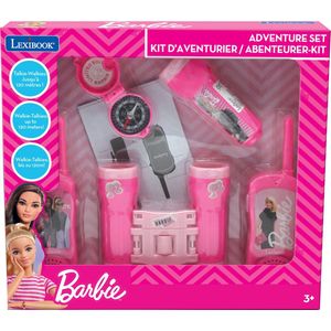 Barbie avonturier kit met portofoon 120m bereik, verrekijker en kompas