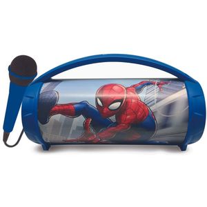 Lexibook - Spider-Man - Draadloze Speaker - Blauw - USB en SD Kaart Sleuf