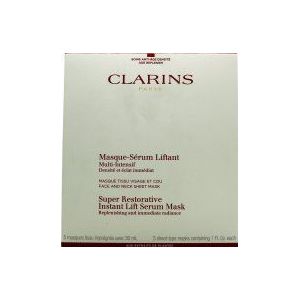 Clarins Super Restorative Instant Lift Serum-Mask 5 x Sheet Masks