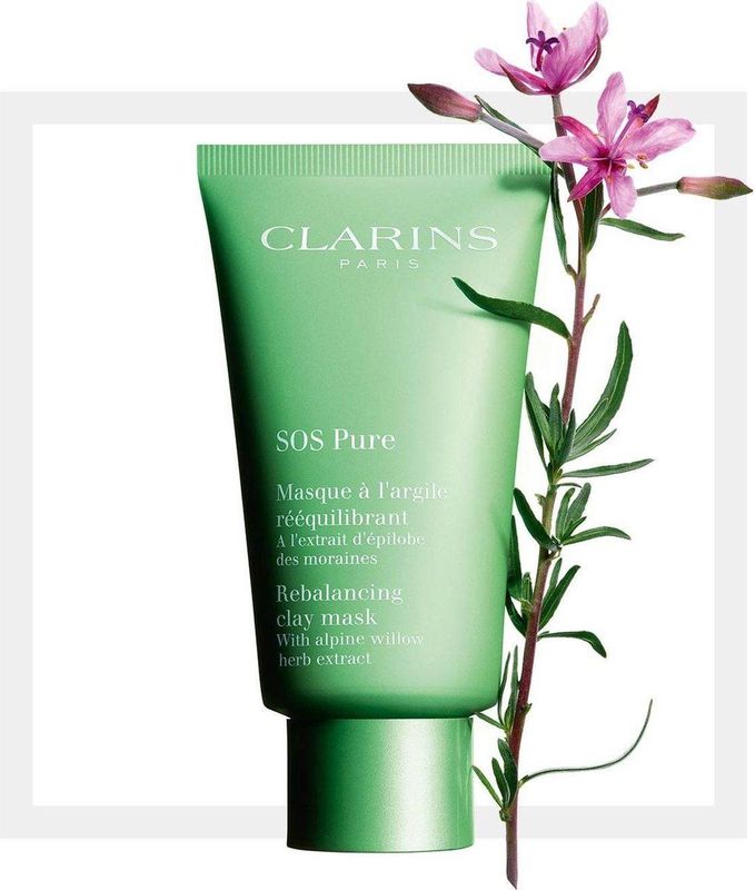 Clarins SOS Pure Masque Masker - 75 ml - Gezichtsmasker