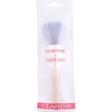 Clarins - Poederkwast - Make-up Kwast - Zacht - Ergonomisch Ontwerp