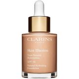 Clarins - Skin Illusion Natural Hydrating Foundation SPF 15 30 ml 108 - Sand