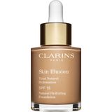 Clarins - Skin Illusion Natural Hydrating Foundation SPF 15 30 ml 108.5 - Cashew