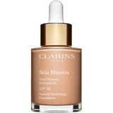 Clarins - Skin Illusion Natural Hydrating Foundation SPF 15 30 ml 109 - Wheat