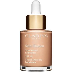 Clarins - Skin Illusion Natural Hydrating Foundation SPF 15 30 ml 113 - Chestnut