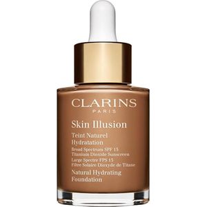 Clarins - Skin Illusion Natural Hydrating Foundation SPF 15 30 ml 115 - Cognac