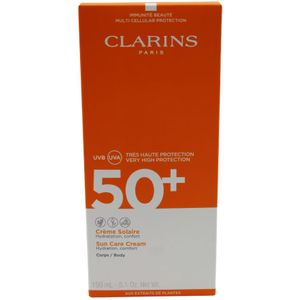 Clarins Sun Care Body Cream SPF50 - Zonnebrand - 150 ml