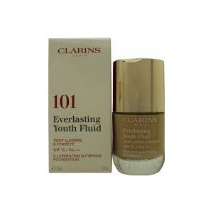Clarins - Everlasting Youth Fluid Foundation - Verhelderende Foundation - SPF 15 - Tint 101 - 30 ml