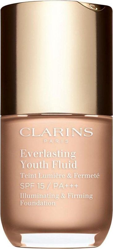 Clarins - Everlasting Youth Fluid Foundation - Verhelderende Foundation - Tint 108.3 - 30 ml
