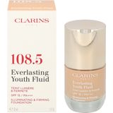 Clarins - Everlasting Youth Fluid Foundation - Verhelderende Foundation - Tint 108.5 Cashew - 30 ml
